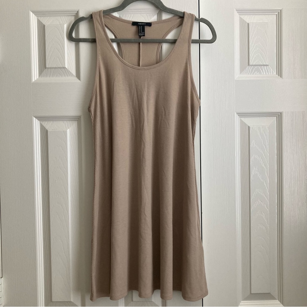Forever 21 beige/cream flowy dress